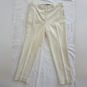 Ann Taylor Women's Light Cream Dress Pants